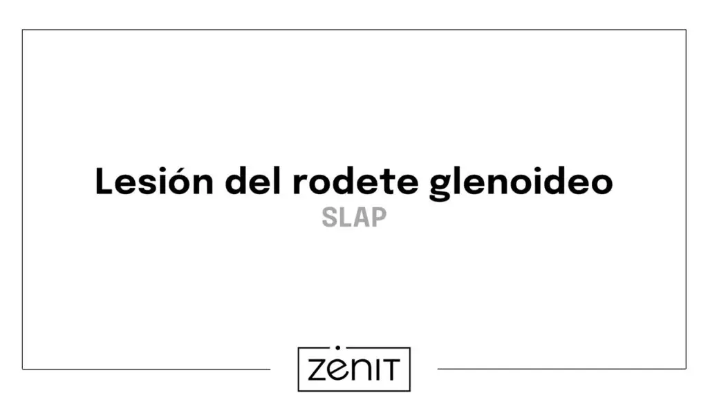 lesion SLAP del rodete glenoideo