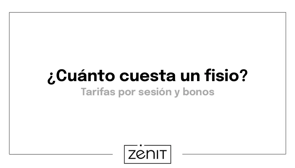 Precio fisioterapeuta Madrid