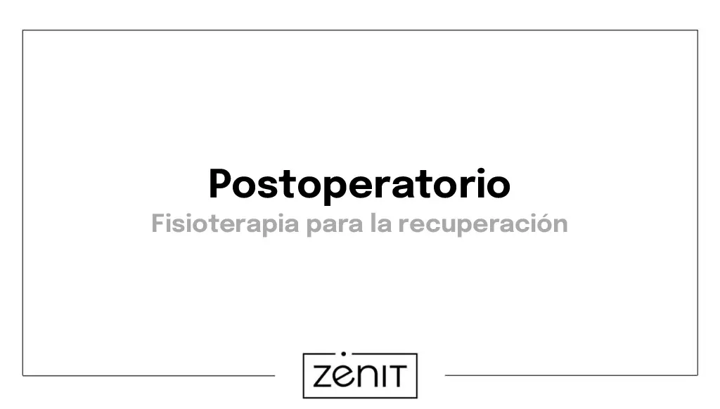 fisioterapia postoperatoria